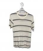 SUGARHILLシュガーヒル）の古着「ストライプニットTEE」｜ホワイト