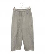 Champion REVERSE WEAVE×BEAMSチャンピオン リバース ウィーブ×ビームス）の古着「裾ドローコードスウェットパンツ」｜グレー
