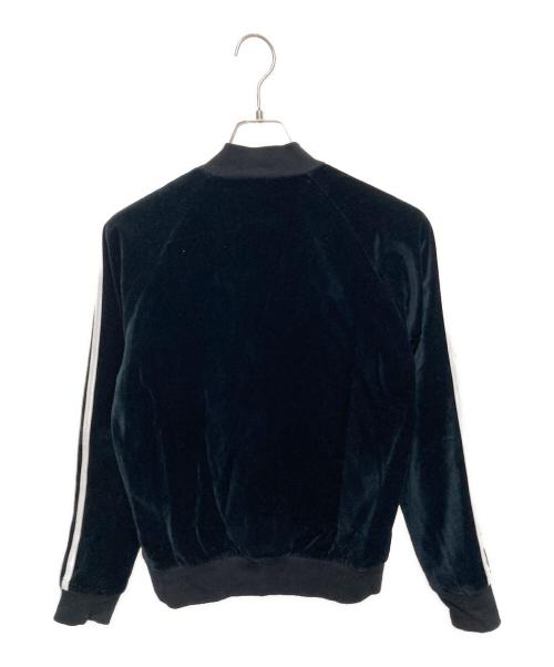 adidas Originals（アディダスオリジナル）adidas Originals (アディダスオリジナル) ベロア スーパースター ジャージ ブラック サイズ:Ｓの古着・服飾アイテム