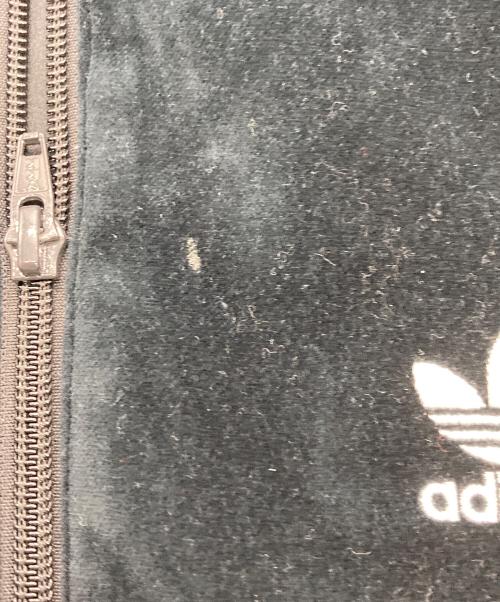 adidas Originals（アディダスオリジナル）adidas Originals (アディダスオリジナル) ベロア スーパースター ジャージ ブラック サイズ:Ｓの古着・服飾アイテム