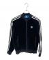 adidas Originals（アディダスオリジナル）の古着「ベロア スーパースター ジャージ」｜ブラック