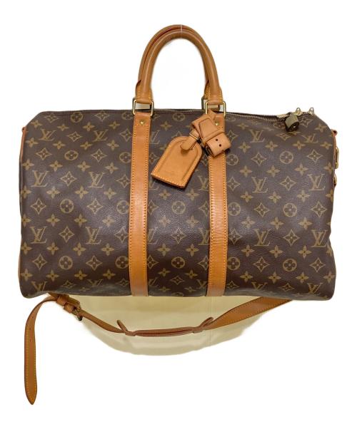 LOUIS VUITTON（ルイ ヴィトン）LOUIS VUITTON (ルイ ヴィトン) キーポル・バンドリエール45 ベージュの古着・服飾アイテム