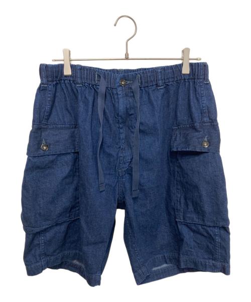 POST O'ALLS（ポストオーバーオールズ）POST O'ALLS (ポストオーバーオールズ) イージーウォークアバウトショーツ インディゴ サイズ:Lの古着・服飾アイテム
