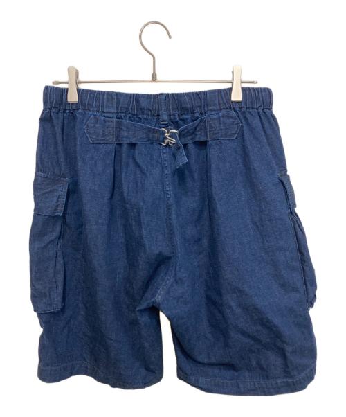 POST O'ALLS（ポストオーバーオールズ）POST O'ALLS (ポストオーバーオールズ) イージーウォークアバウトショーツ インディゴ サイズ:Lの古着・服飾アイテム