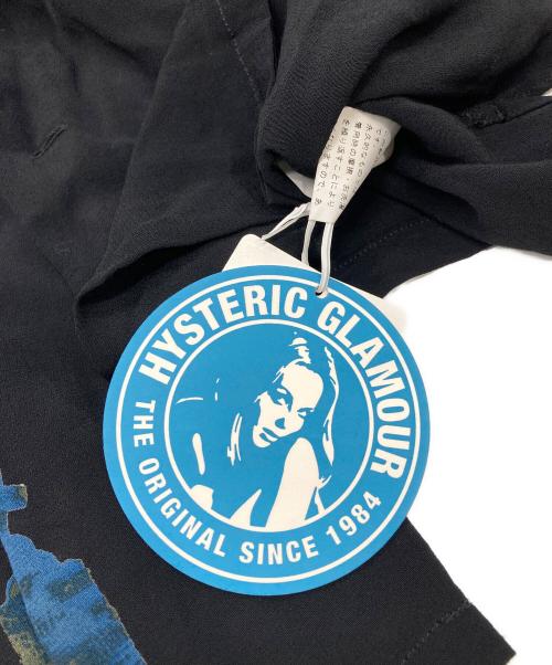 Hysteric Glamour（ヒステリックグラマー）Hysteric Glamour (ヒステリックグラマー) GRIM REAPER オープンカラーシャツ ブラック サイズ:Ｓの古着・服飾アイテム