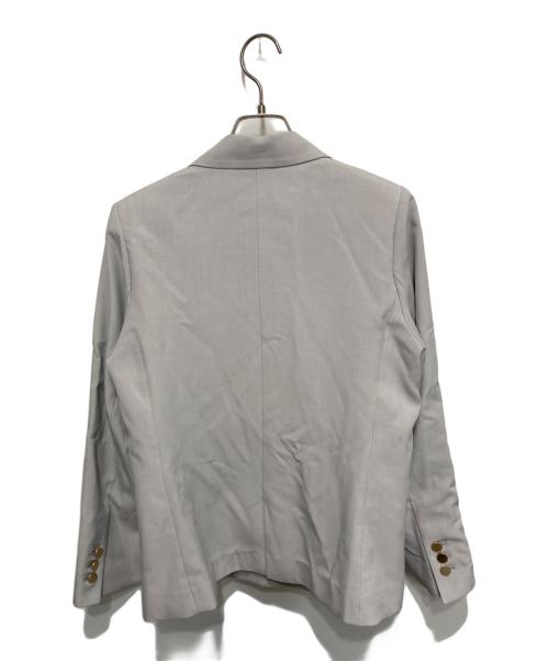 ROPE PICNIC（ロペピクニック）ROPE PICNIC (ロペピクニック) クリアツイル金ボタンジャケット グレー サイズ:38の古着・服飾アイテム