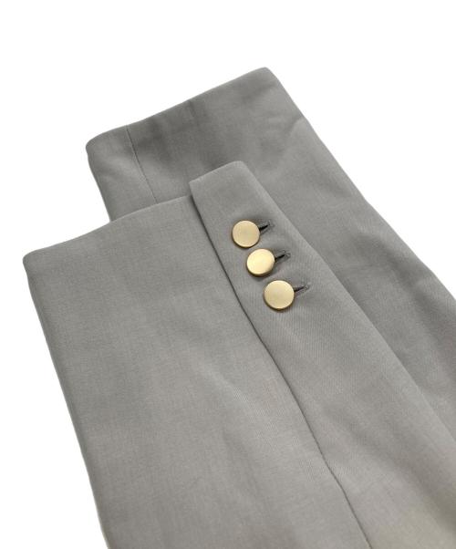 ROPE PICNIC（ロペピクニック）ROPE PICNIC (ロペピクニック) クリアツイル金ボタンジャケット グレー サイズ:38の古着・服飾アイテム