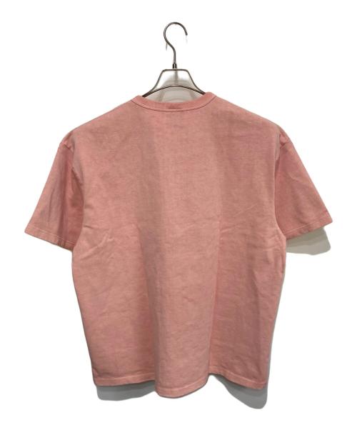 BEAMS T（ビームス ティー）BEAMS T (ビームスティー) ONEITA ピグメントダイTシャツ ピンク サイズ:Ｍの古着・服飾アイテム