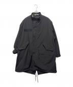 JOURNAL STANDARD relumeジャーナルスタンダード レリューム）の古着「US ARMY M-65 ビッグシルエットモッズコート/ライナー付き」｜ブラック