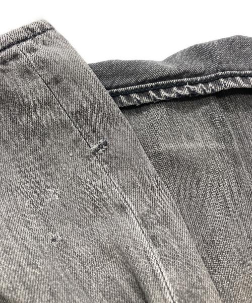 Tu es mon TRESOR（トゥ エ モン トレゾア）TU ES MON TRESOR (トゥ エ モン トレゾア) エメラルド ジーンズ グレー サイズ:27の古着・服飾アイテム