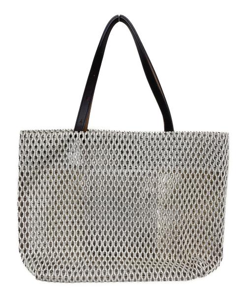 MARY AL TERNA（メアリオルターナ）MARY AL TERNA (メアリオルターナ) メッシュかごバッグ ブラウンの古着・服飾アイテム