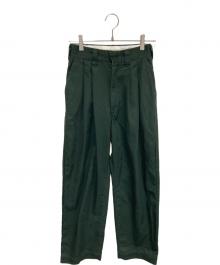 THE SHINZONE（ザ シンゾーン）の古着「トムボーイパンツ」｜グリーン