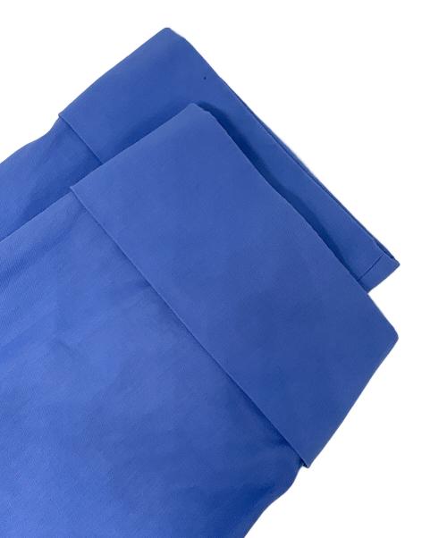 BALLSEY（ボールジィ）BALLSEY (ボールジィ) クリスタルコットン ハーフスリーブブラウス ブルー サイズ:36の古着・服飾アイテム