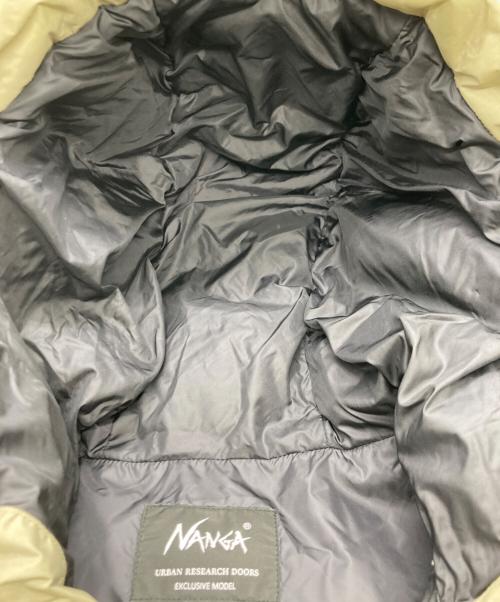 NANGA（ナンガ）NANGA (ナンガ) URBAN RESEARCH DOORS (アーバンリサーチドアーズ) 別注オーロラダウンジャケット ベージュ サイズ:Lの古着・服飾アイテム