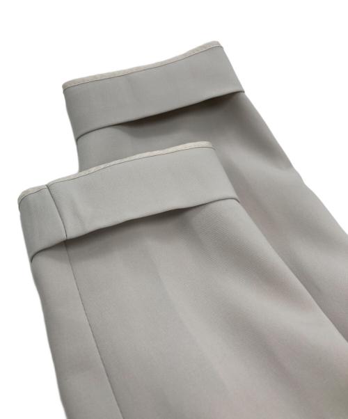 BALLSEY（ボールジィ）BALLSEY (ボールジィ) コンフォートストレッチ ノーカラージャケット グレー サイズ:40の古着・服飾アイテム