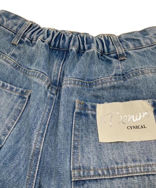 Cynical（シニカル）Cynical (シニカル) ワイドレッグフレアデニム ブルー サイズ:2の古着・服飾アイテム