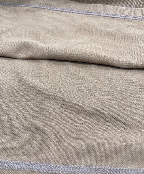 FRED PERRY（フレッドペリー）FRED PERRY (フレッドペリー) 別注 ワンポイントロゴ刺繍 鹿の子Tシャツ ブラウン サイズ:Ｍの古着・服飾アイテム