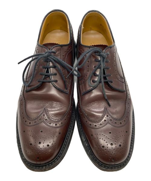 REGAL（リーガル）REGAL (リーガル) ウィングチップレザーシューズ ブラウン サイズ:25㎝の古着・服飾アイテム