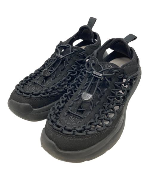 KEEN（キーン）KEEN (キーン) ユニーク ダブルケー ブラック サイズ:US8/UK5.5/EU38.5の古着・服飾アイテム