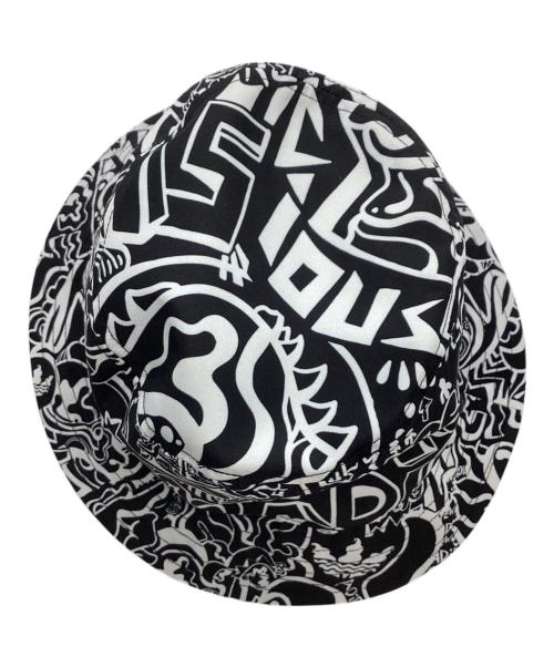 adidas（アディダス）adidas (アディダス) バケットハット ホワイト×ブラック サイズ:なしの古着・服飾アイテム