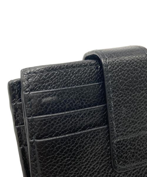 PRADA（プラダ）PRADA (プラダ) 2つ折りカードケース ブラックの古着・服飾アイテム