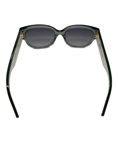 Christian Dior（クリスチャン ディオール）Christian Dior (クリスチャン ディオール) サングラス グリーン×ホワイト サイズ:55□19 140の古着・服飾アイテム