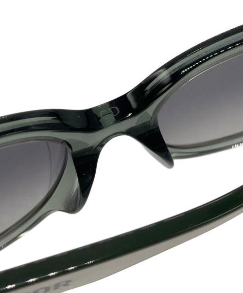 Christian Dior（クリスチャン ディオール）Christian Dior (クリスチャン ディオール) サングラス グリーン×ホワイト サイズ:55□19 140の古着・服飾アイテム