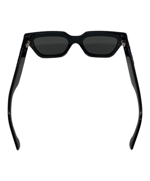 FENDI（フェンディ）FENDI (フェンディ) スクエアフレムサンクラス ブラック サイズ:51□20 145の古着・服飾アイテム