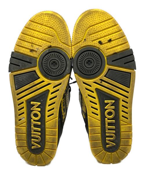 LOUIS VUITTON（ルイ ヴィトン）LOUIS VUITTON (ルイ ヴィトン) LV Trainer Graffiti /LVトレイナー グラフィティ/ ハイカットスニーカー   ブラック サイズ:8.5の古着・服飾アイテム