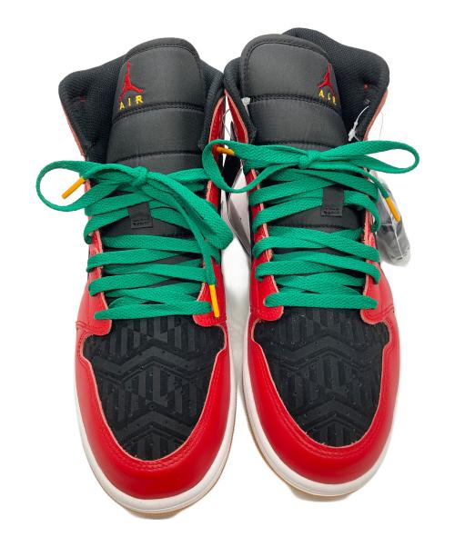 NIKE（ナイキ）NIKE (ナイキ) エアジョーダン1 ミッド クリスマス（レッド×ブラック） サイズ:29㎝の古着・服飾アイテム