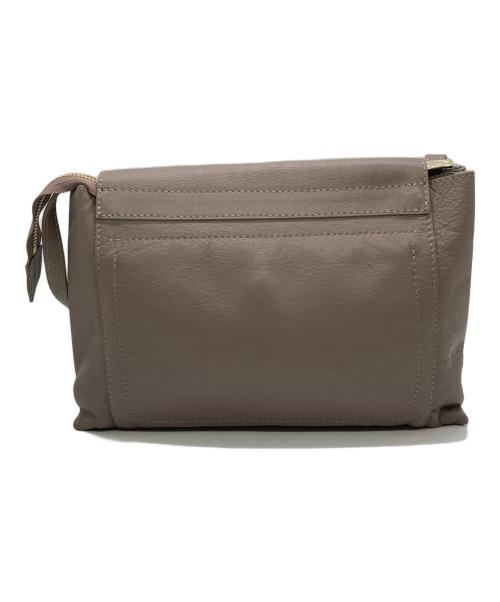 HELEN KAMINSKI（ヘレンカミンスキー）HELEN KAMINSKI (ヘレンカミンスキー) レザーショルダーバッグ ベージュの古着・服飾アイテム