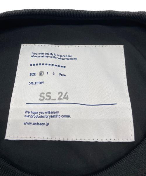 UNTRACE（アントレース）UNTRACE (アントレース) 24SS 撥水2WストレッチスモックS/S ブラックの古着・服飾アイテム