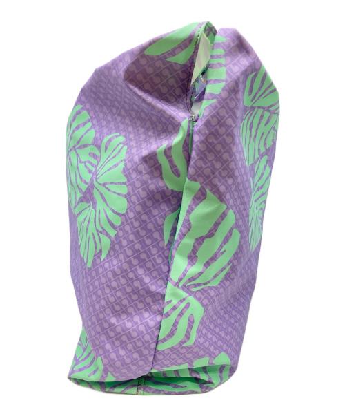 GHERARDINI（ゲラルディーニ）GHERARDINI (ゲラルディーニ) ロゴモチーフワンショルダーバッグ パープルの古着・服飾アイテム