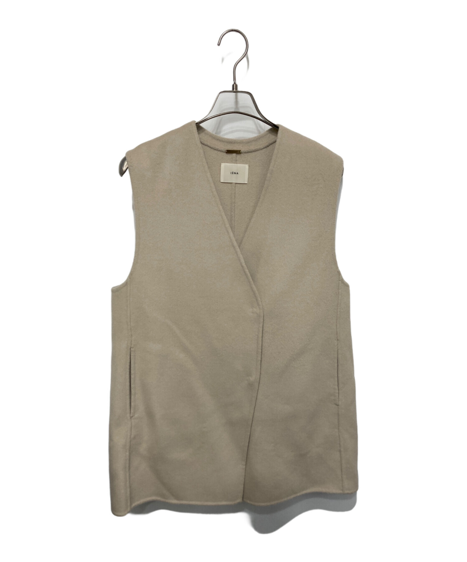IENA (イエナ) スーパー160ダブルフェイスベスト アイボリー サイズ:FREE
