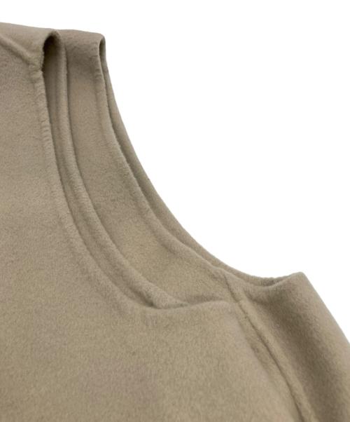 IENA（イエナ）IENA (イエナ) スーパー160ダブルフェイスベスト アイボリー サイズ:FREEの古着・服飾アイテム