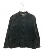 STEVEN ALANスティーブンアラン）の古着「8ウェールコーデュロイスタンドカラーカバーオール」｜カーキ