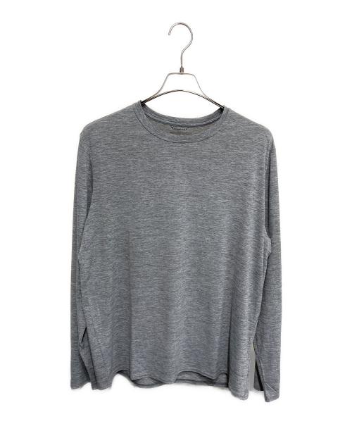 Patagonia（パタゴニア）Patagonia (パタゴニア) ロングスリーブカットソー グレー サイズ:Lの古着・服飾アイテム