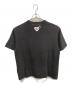 HUMAN MADE (ヒューマンメイド) ダッグプリントTシャツ/ ロゴプリントTシャツ ブラック サイズ:2XL：10000円