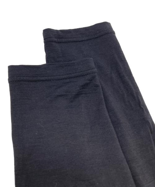 HERENESS（ヒアネス）HERENESS (ヒアネス) ウールロングTシャツ ブラック サイズ:表記なしの古着・服飾アイテム