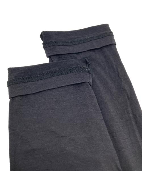 HERENESS（ヒアネス）HERENESS (ヒアネス) ウールロングTシャツ ブラック サイズ:表記なしの古着・服飾アイテム