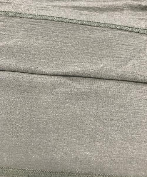 HERENESS（ヒアネス）HERENESS (ヒアネス) ウールロングTシャツ ブラック サイズ:表記なしの古着・服飾アイテム