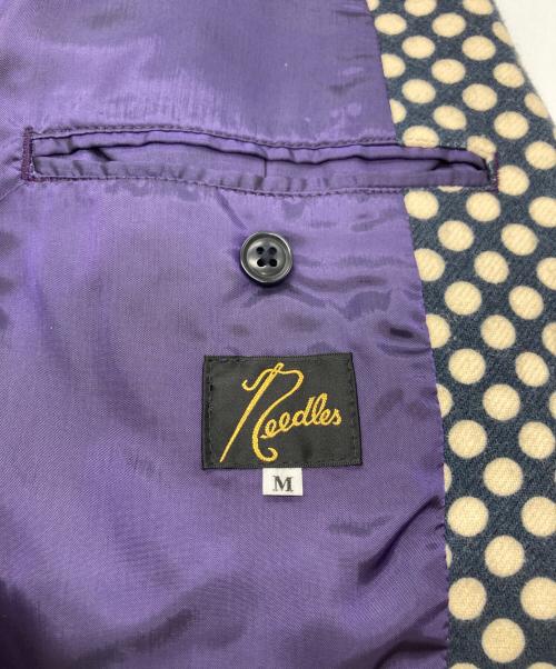 Needles（ニードルズ）Needles (ニードルズ) ウールテーラードジャケット/ 2Bジャケット ネイビー サイズ:Ｍの古着・服飾アイテム