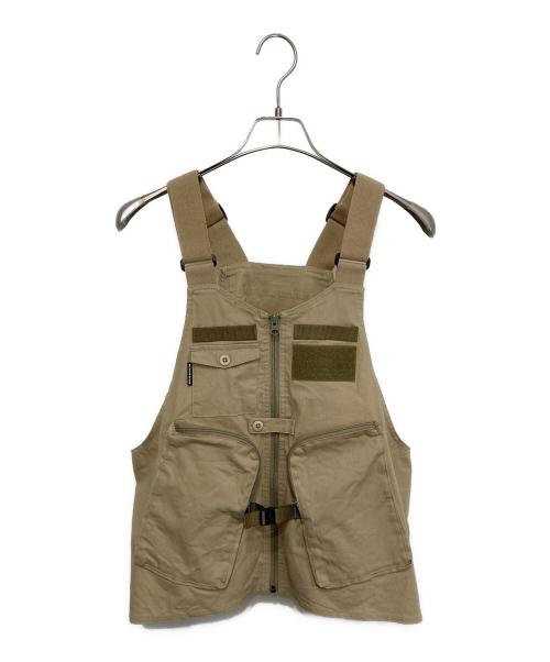 BURLAP OUTFITTER（バーラップアウトフィッター）BURLAP OUTFITTER (バーラップアウトフィッター) フィッシングベスト ベージュ サイズ:FREEの古着・服飾アイテム