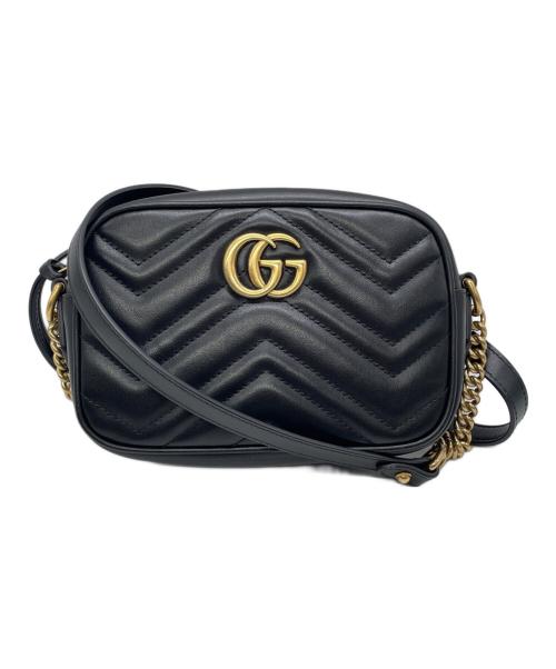 GUCCI（グッチ）GUCCI (グッチ) ミニカメラバッグ ブラック サイズ:なしの古着・服飾アイテム