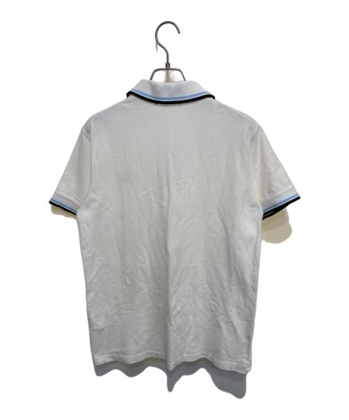 FRED PERRY（フレッドペリー）FRED PERRY (フレッドペリー) ロゴポロシャツ ホワイト サイズ:Ｓの古着・服飾アイテム