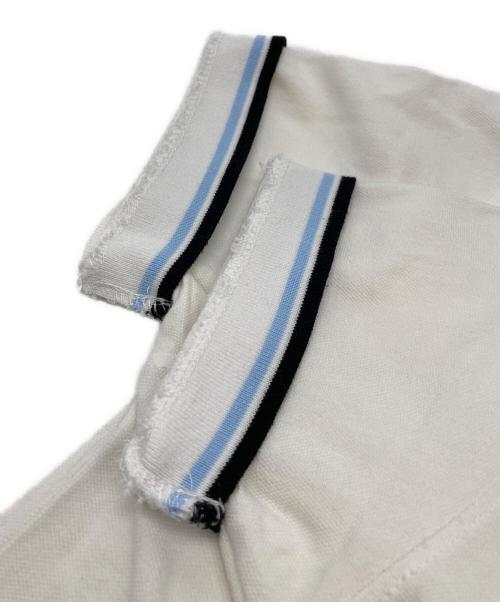 FRED PERRY（フレッドペリー）FRED PERRY (フレッドペリー) ロゴポロシャツ ホワイト サイズ:Ｓの古着・服飾アイテム