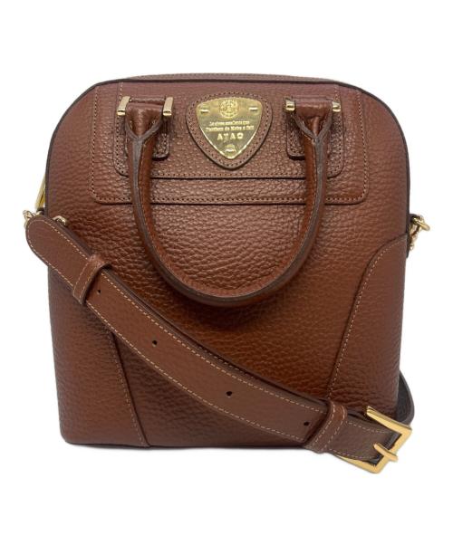 ATAO（アタオ）ATAO (アタオ) アップル200 2WAYショルダーバッグ ブラウンの古着・服飾アイテム