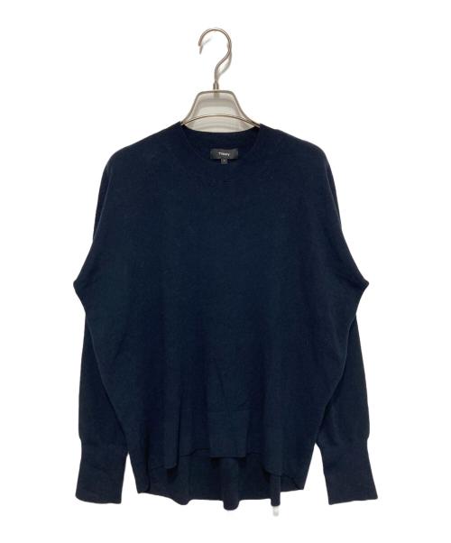 theory（セオリー）theory (セオリー) コットンニット ネイビー サイズ:Ｓの古着・服飾アイテム