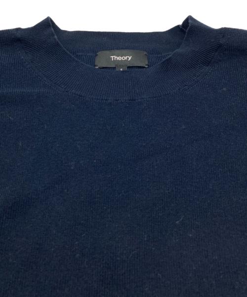 theory（セオリー）theory (セオリー) コットンニット ネイビー サイズ:Ｓの古着・服飾アイテム