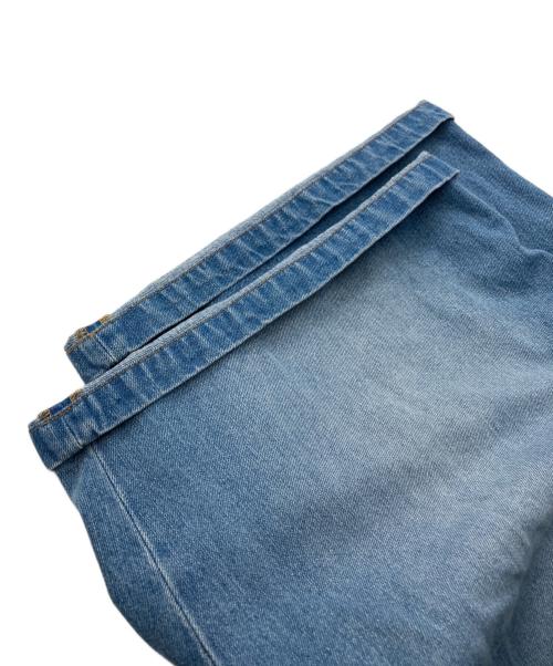 Adam et Rope（アダム エ ロペ）Adam et Rope (アダム エ ロペ) ダメージデニム バギー イージー ショーツ ブルー サイズ:Ｍ 未使用品の古着・服飾アイテム